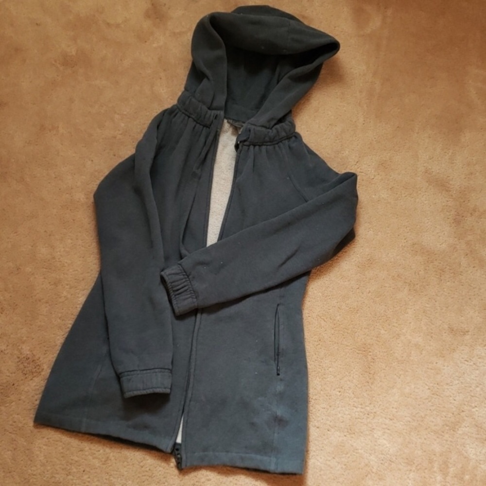 Armani Exchange Long Zipup Hoodie